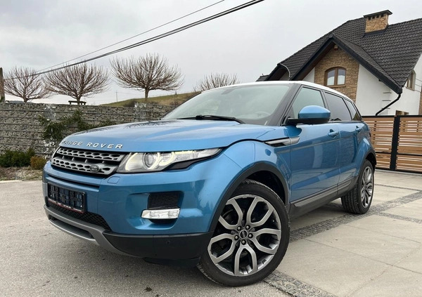 Land Rover Range Rover Evoque cena 72999 przebieg: 171098, rok produkcji 2014 z Września małe 352